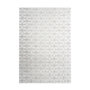 Voir la diapositive 1 : Paris Prix Tapis Shaggy Effet 3D  Vivica  Blanc & Taupe
