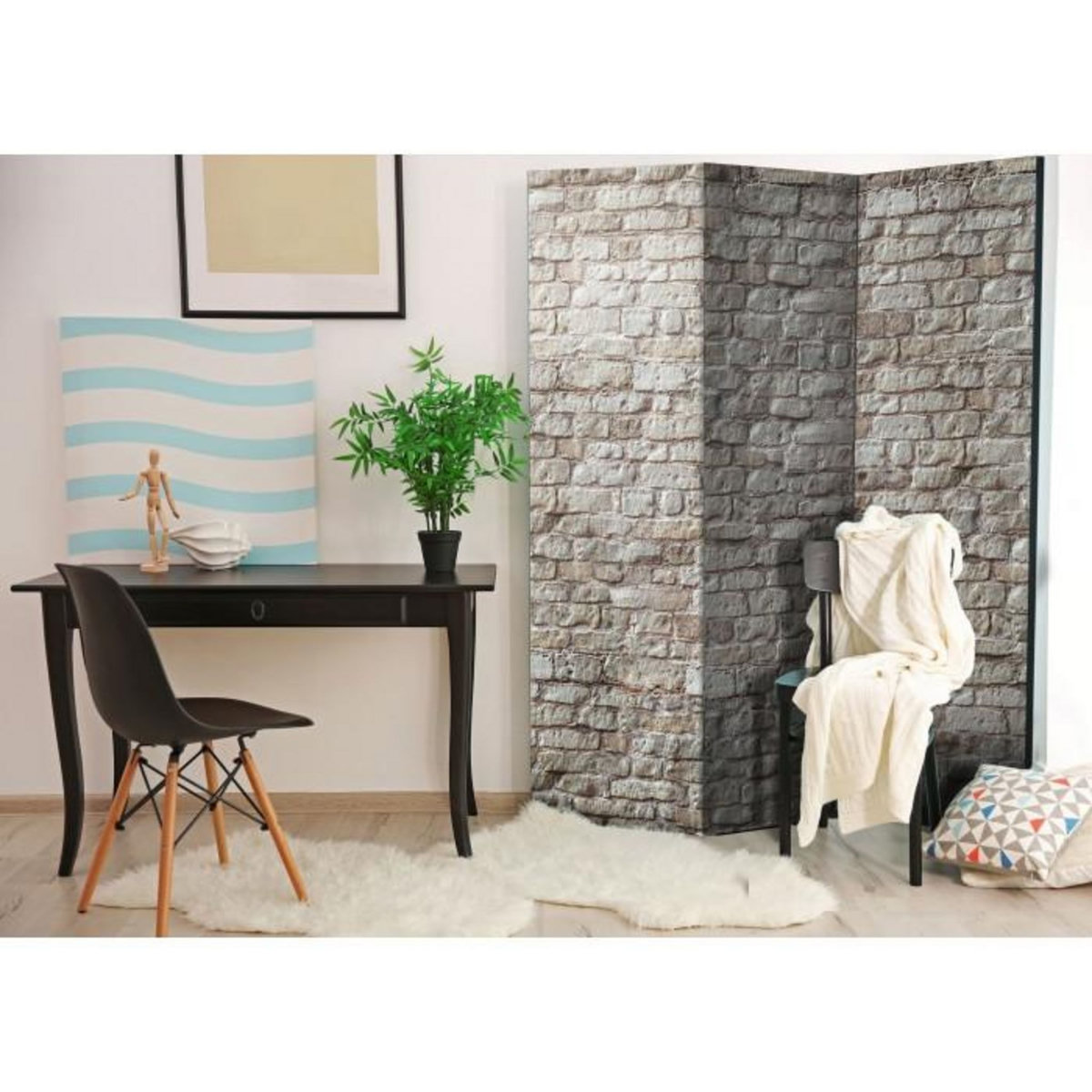 Paris Prix Paravent 3 Volets  Reality  135x172cm