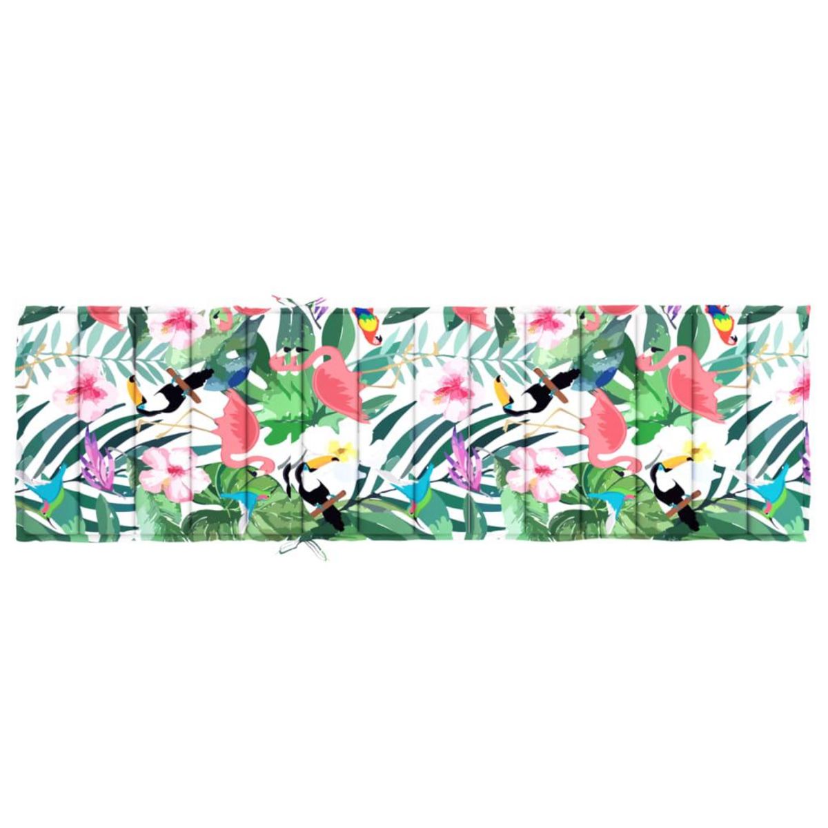 VIDAXL Coussin de chaise longue multicolore tissu oxford