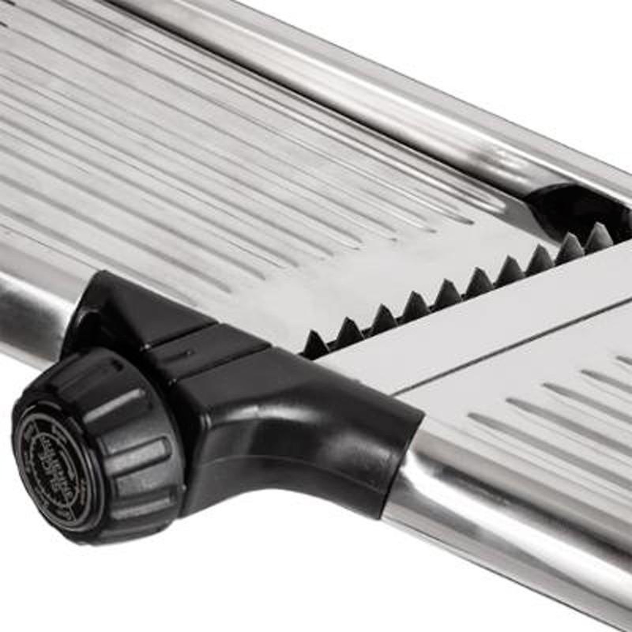 Voir la diapositive 4 : FIVE Mandoline Ajustable  Inox  42cm Argent