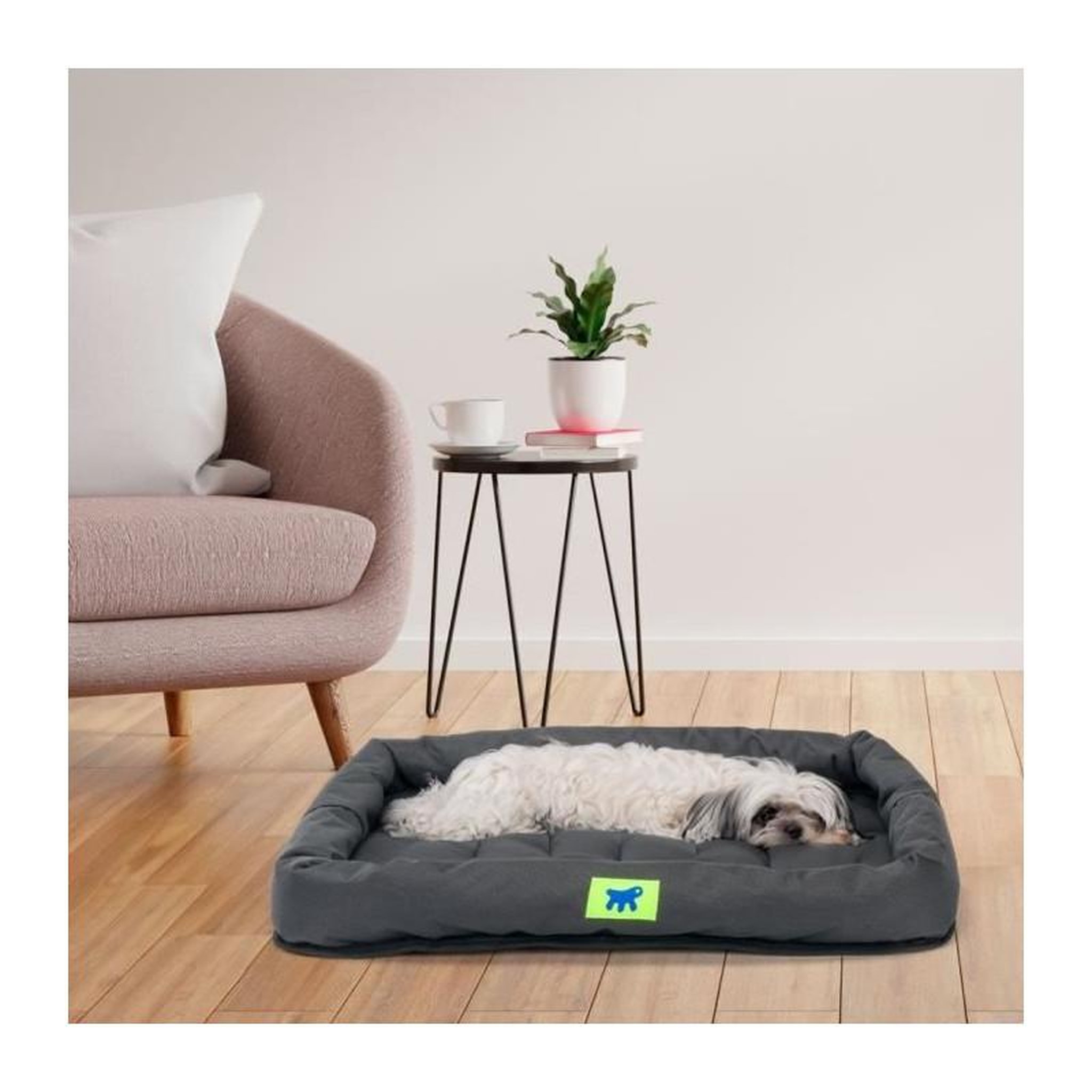 Voir la diapositive 2 : Ferplast Matelas - FERPLAST - TENDER TECH - 61 x 46 x 5 cm - Noir