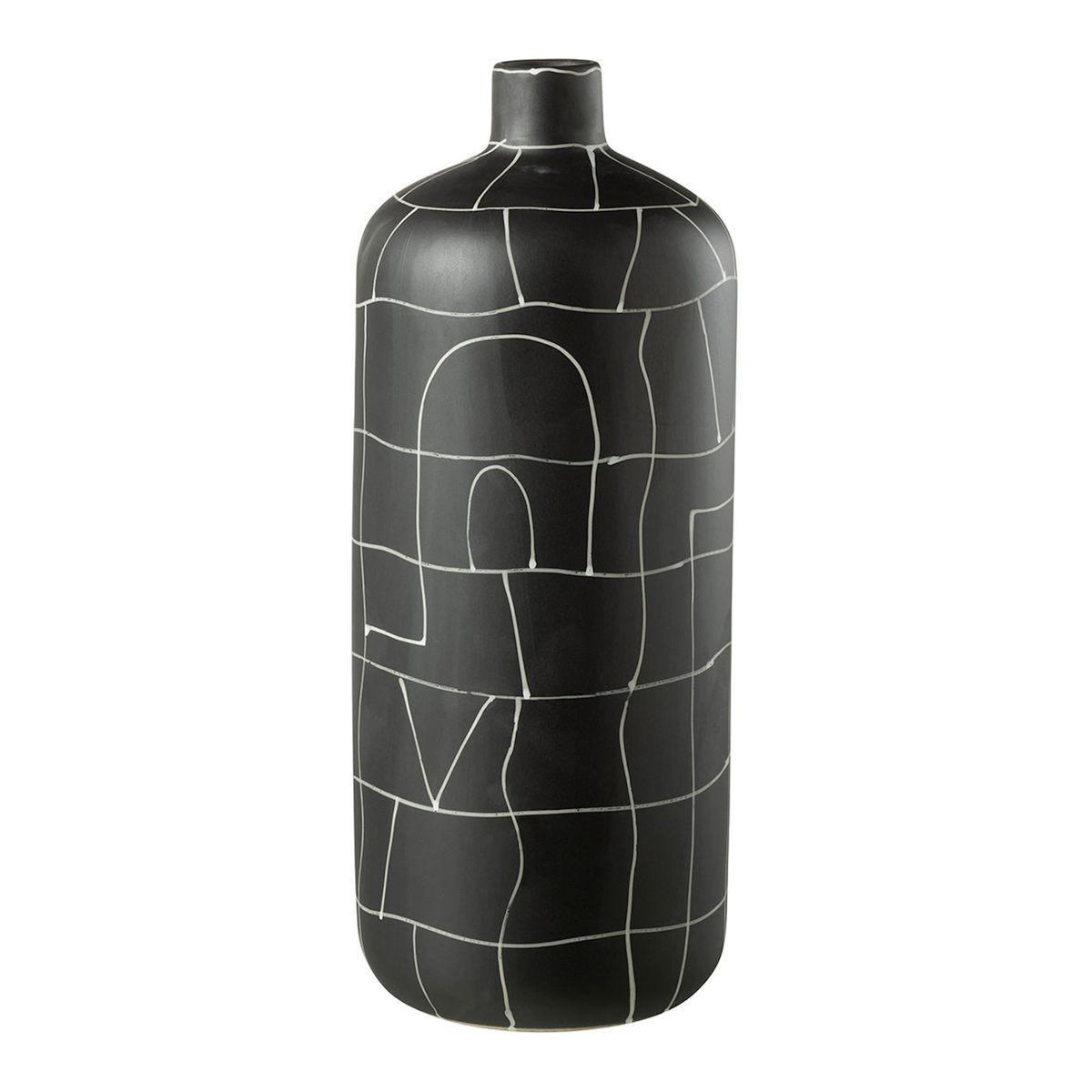 Paris Prix Vase Bouteille en Céramique  Japan  50cm Noir