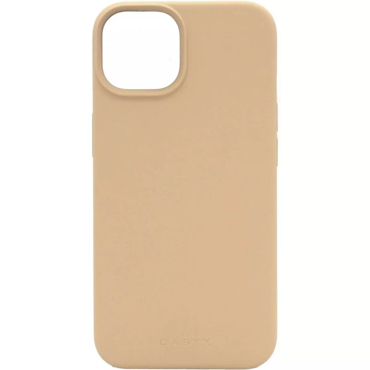 CASYX Coque iPhone 15 Magsafe sillicone Beige