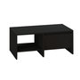 Voir la diapositive 1 : Habitat et Jardin Table basse en bois  Laris  - 90 x 45 x 35 cm - Noir