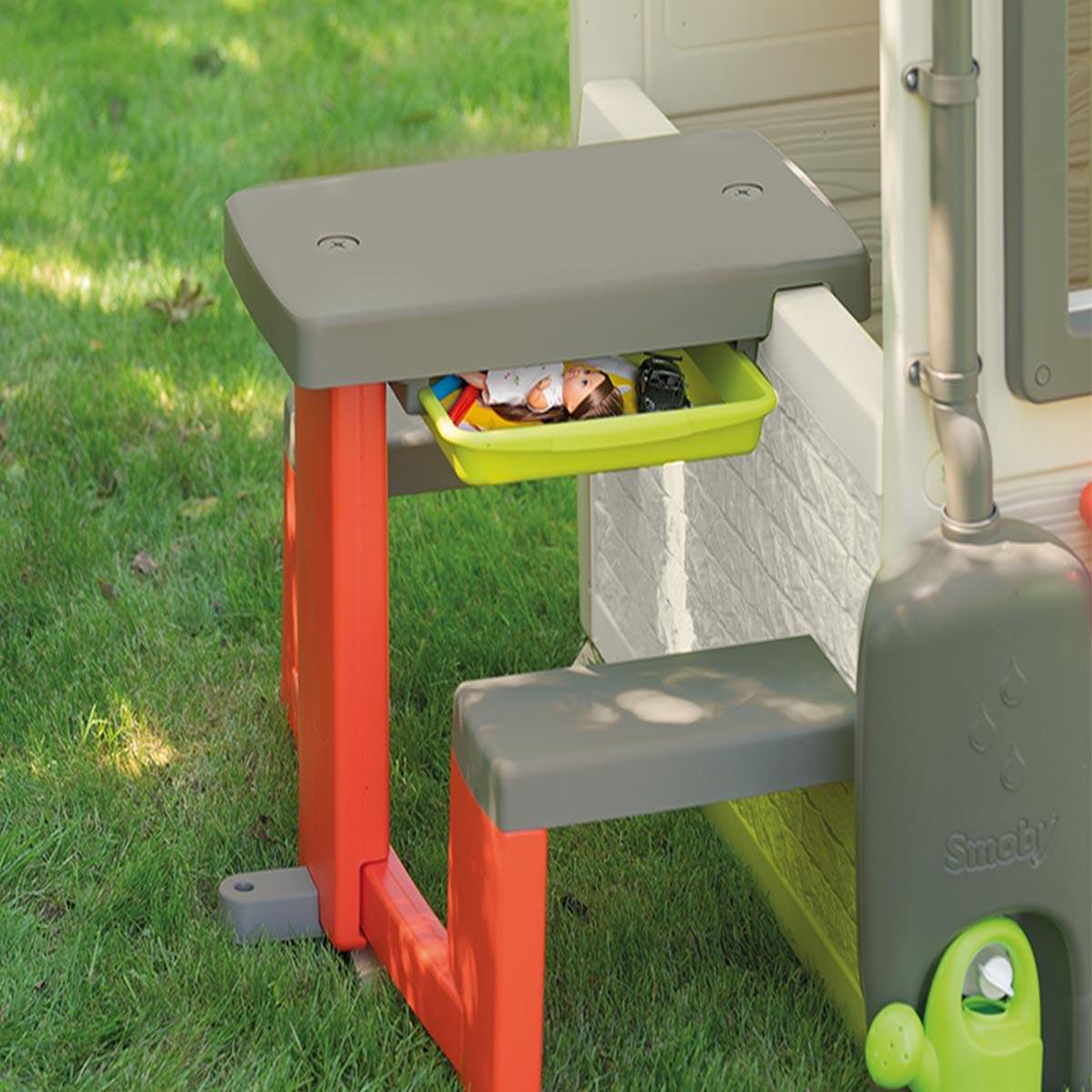 Voir la diapositive 5 : SMOBY Set tiroir jeux pour cabane - smoby