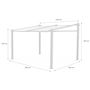 Voir la diapositive 3 : SWEEEK Toile de toit pour tonnelle 3x4m Murum - toile de rechange pergola, toile de remplacement