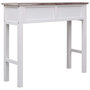 Voir la diapositive 5 : VIDAXL Table console Marron 90 x 30 x 77 cm Bois