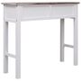 Voir la diapositive 5 : VIDAXL Table console Marron 90 x 30 x 77 cm Bois