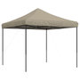 Voir la diapositive 2 : VIDAXL Tente de reception pliable escamotable taupe 292x292x315 cm