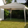 Voir la diapositive 2 : HI HI Tente de reception pliable 3 x 3 m beige