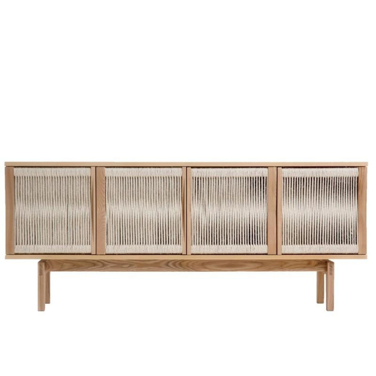 Paris Prix Buffet Design 4 Portes  Lilla  180cm Naturel