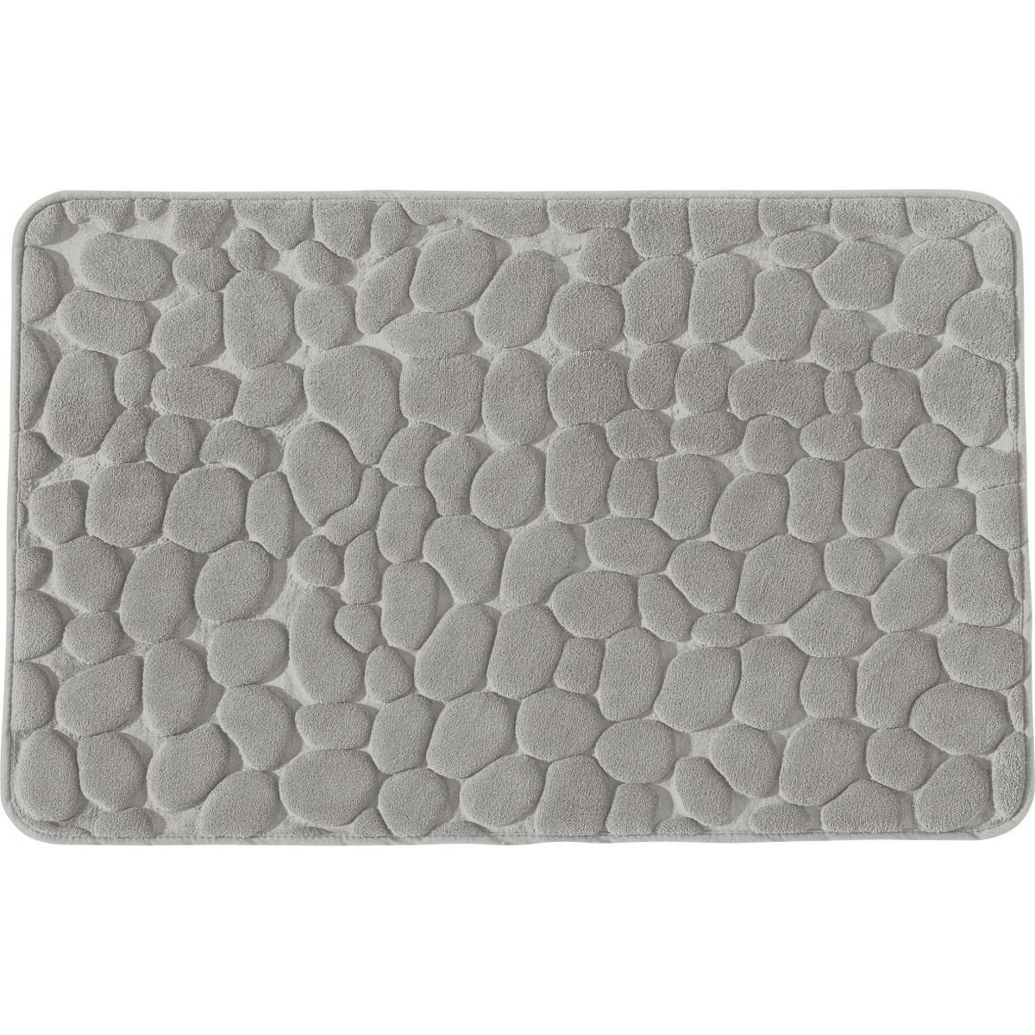 GUY LEVASSEUR Tapis de bain galet à mémoire de forme 50x80cm