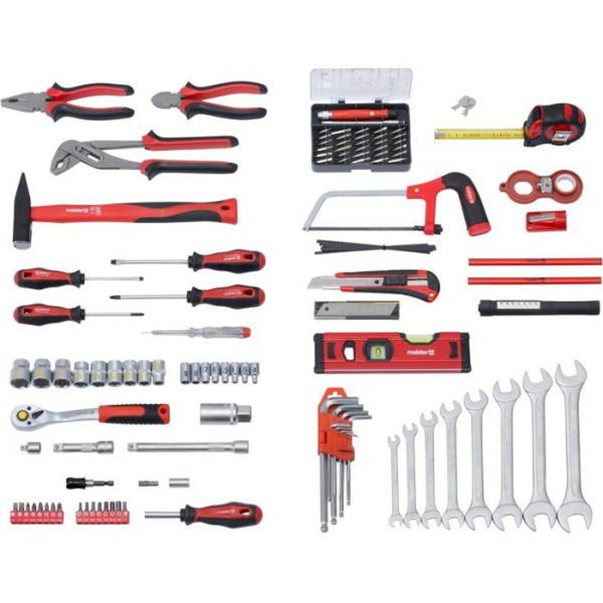 Voir la diapositive 3 : MEISTER Coffret a outils 121 pieces - meister - alu