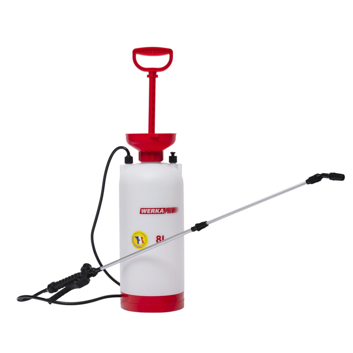 WERKAPRO Pulvérisateur 8 litres WERKA PRO pour produits agressifs