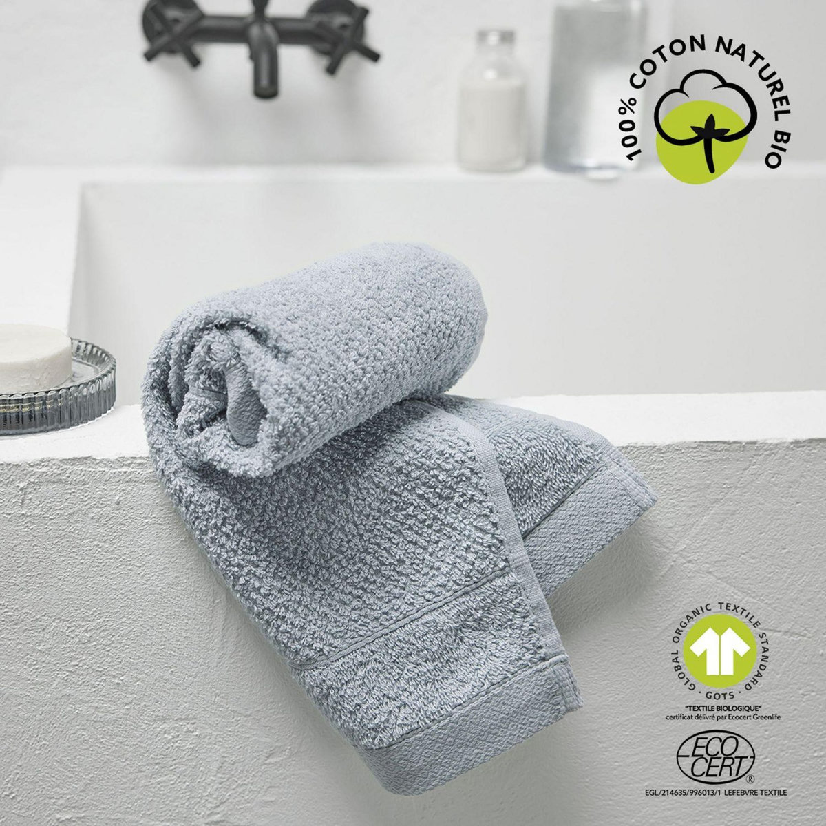 Today Serviette de toilette - 100% coton BIO