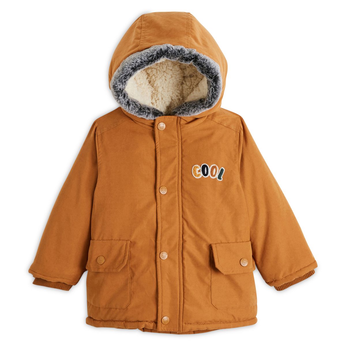 INEXTENSO Parka doublée sherpa bébé garçon