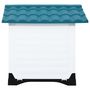 Voir la diapositive 3 : VIDAXL Niche pour chien Bleu 90,5x68x66 cm Polypropylene