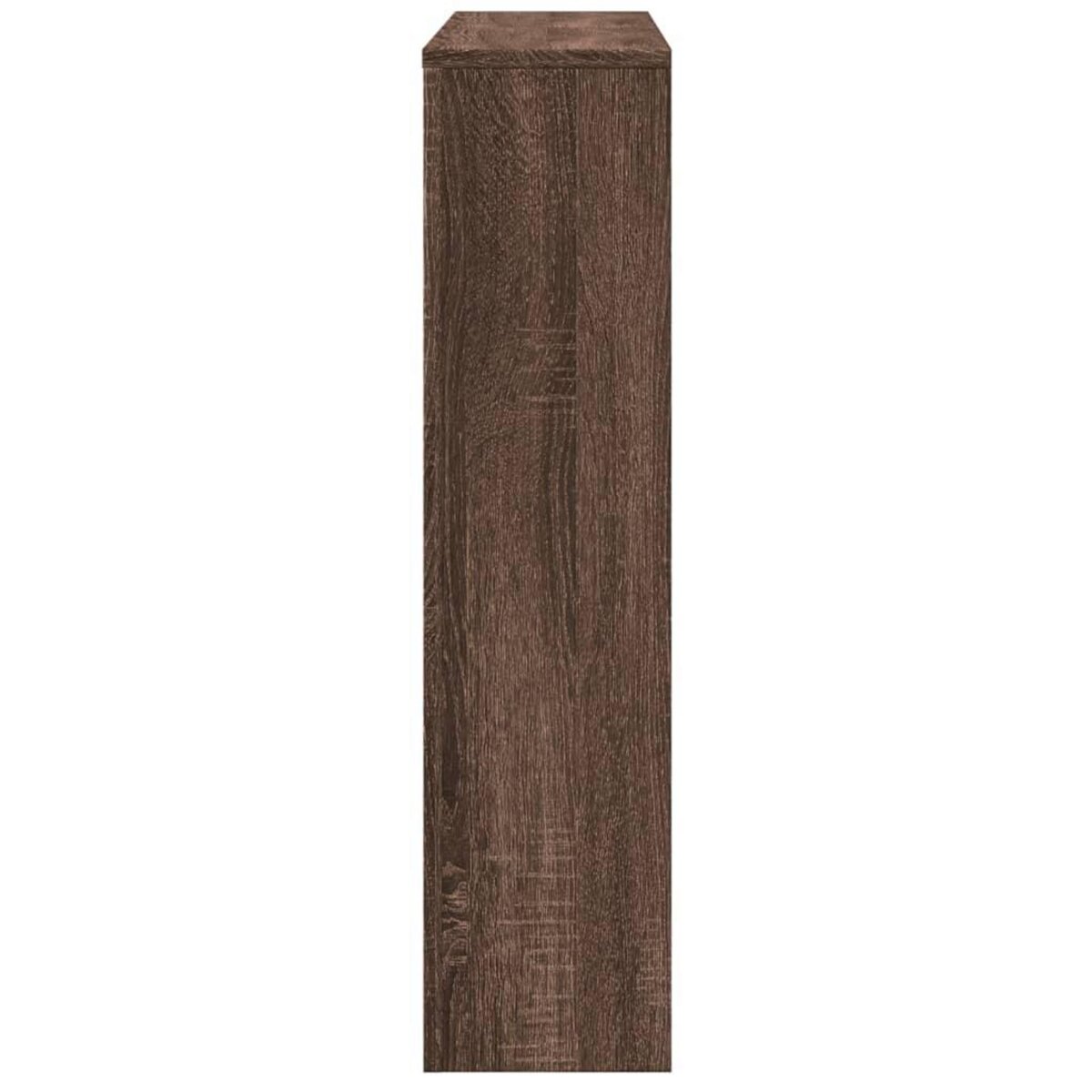 VIDAXL Cache-radiateur chene marron 175x20x82 cm bois d'ingenierie