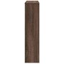 Voir la diapositive 4 : VIDAXL Cache-radiateur chene marron 175x20x82 cm bois d'ingenierie
