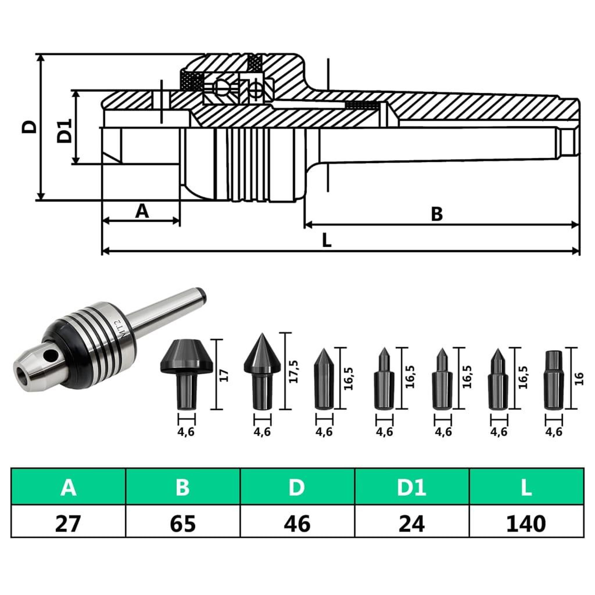 Voir la diapositive 6 : VIDAXL Ensemble de centrage 10 pcs mt2