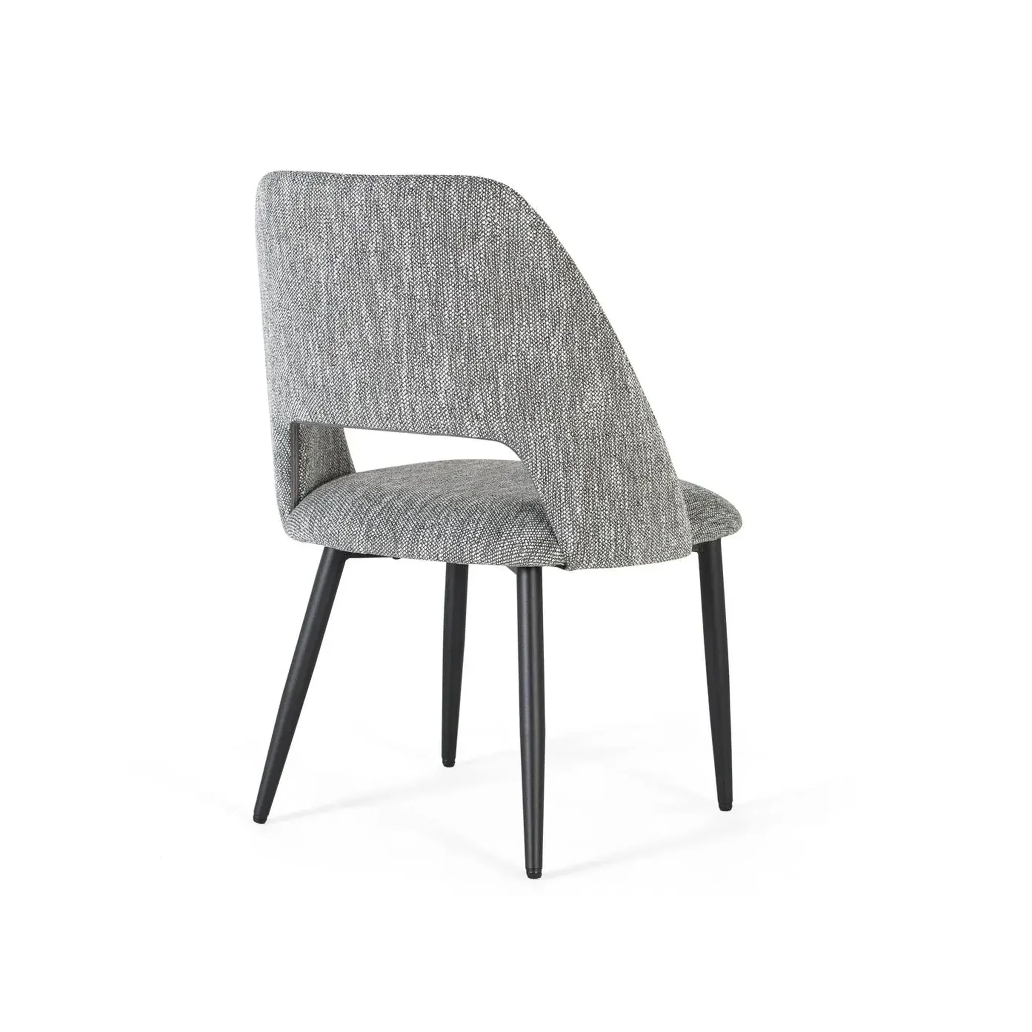 Voir la diapositive 4 : GINER Y COLOMER SL Lot de 2 chaises de tissu 57 cm style moderne contemporain