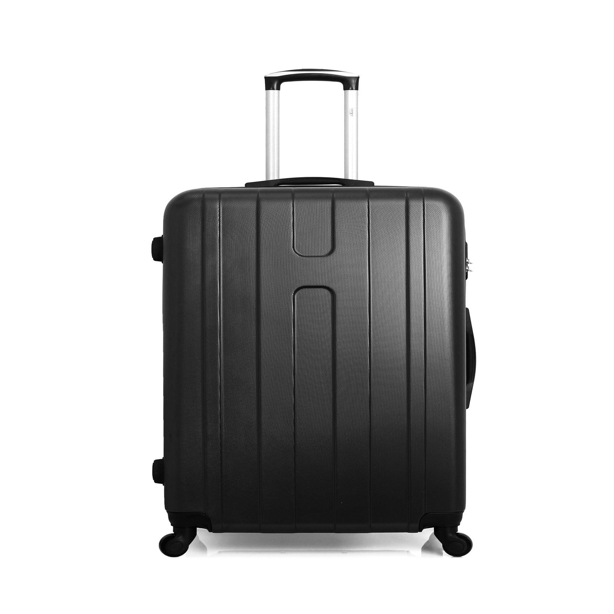 HERO Hero - valise grand format atlanta 75 cm 4 roues. Coloris disponibles : Noir, Gris, Beige, Bleu, Rose