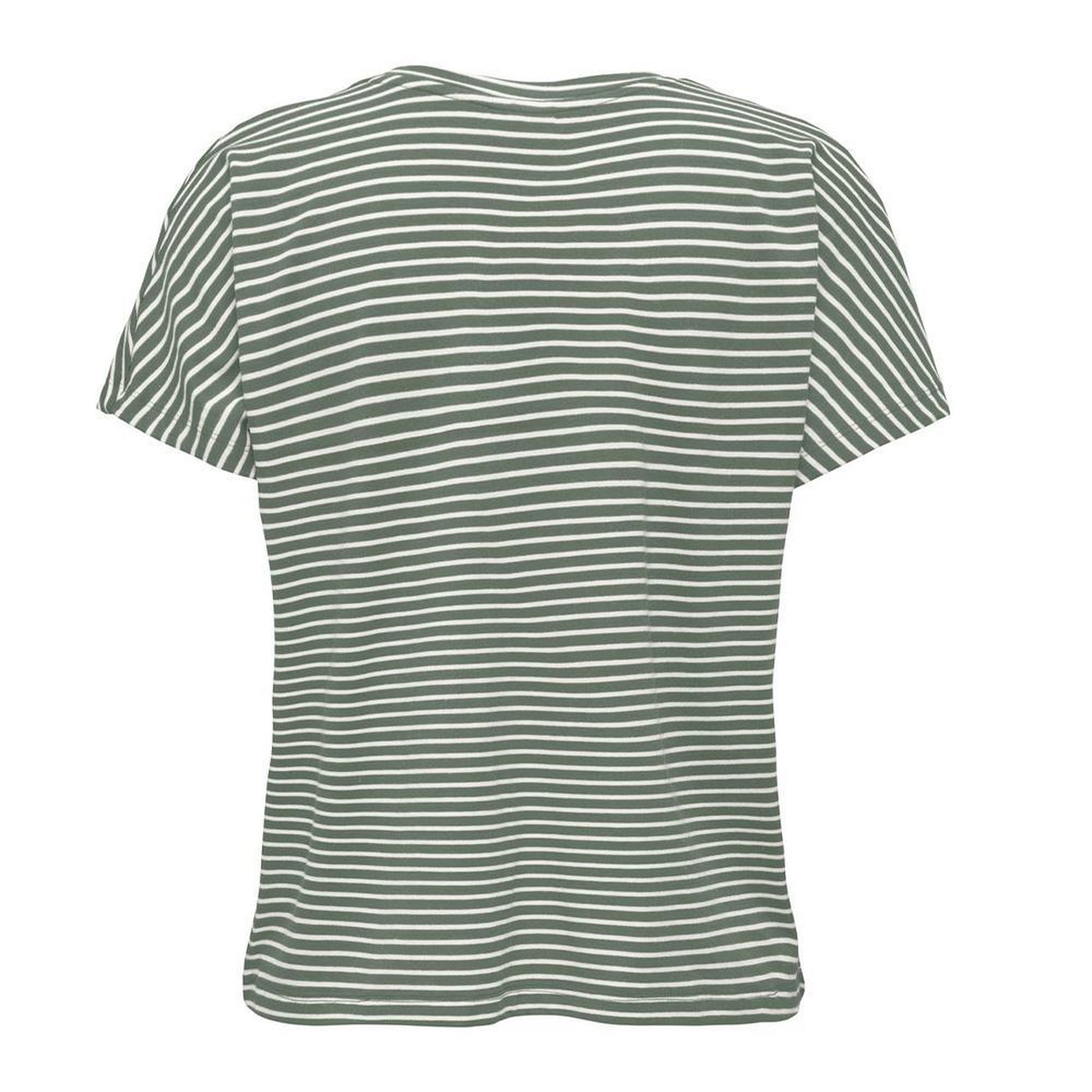 Voir la diapositive 2 : JACQUELINE DE YONG T-shirt Vert à rayures Femme JDY Issy