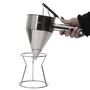 Voir la diapositive 4 : Paris Prix Verseur de Pâte à Piston  Inox  1,2L Argent