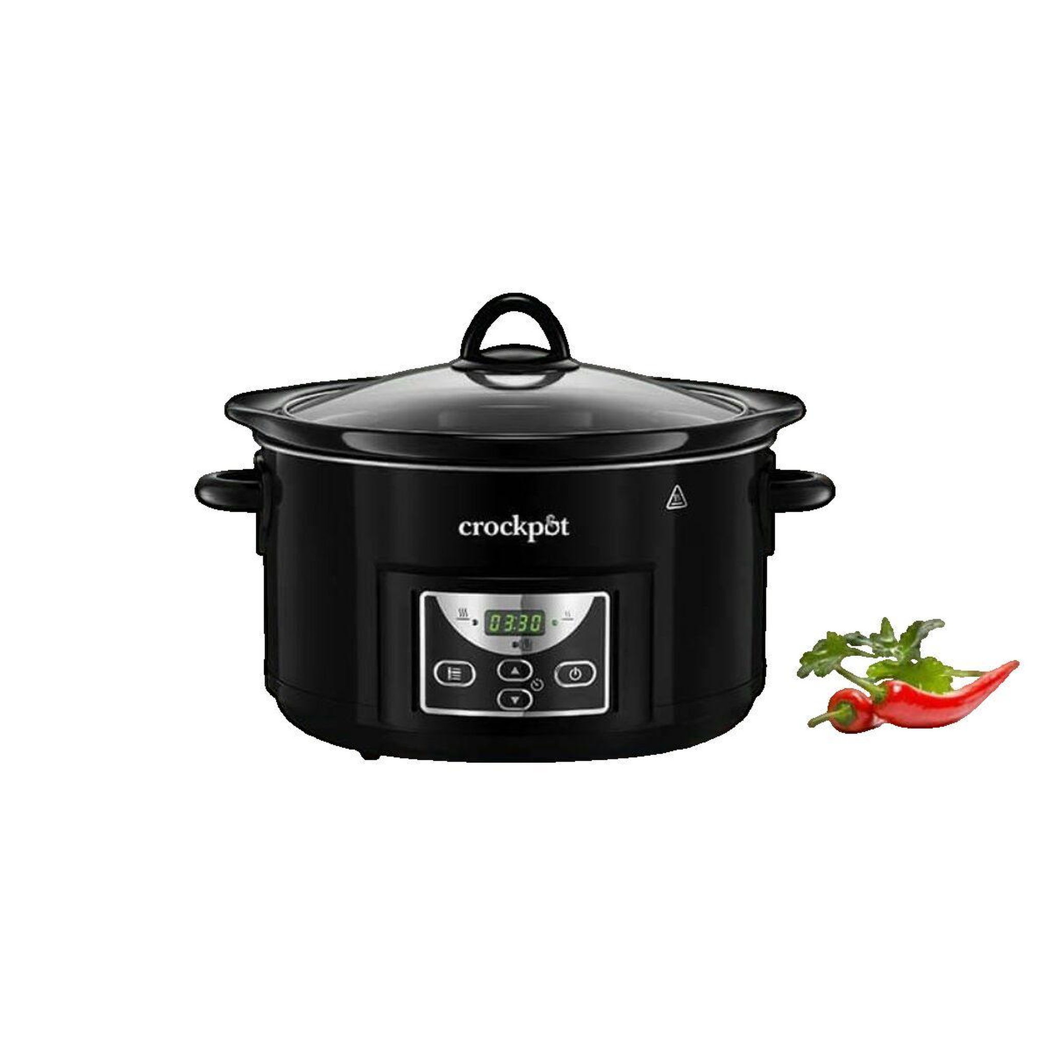Voir la diapositive 2 : CROCK POT Mijoteur numérique Crock-Pot capacité 4,7 L