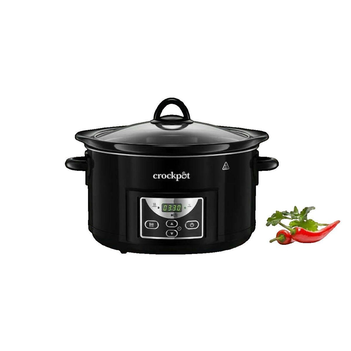 CROCK POT Mijoteur numérique Crock-Pot capacité 4,7 L
