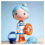 Voir la diapositive 2 : Djeco Tinyly - Figurine - Marinette  and  Scouic