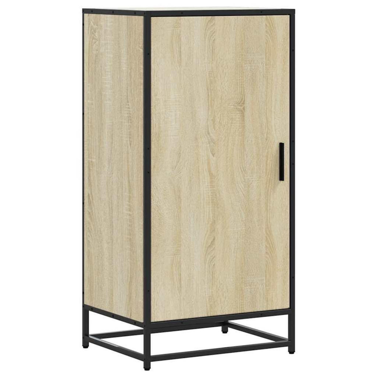 VIDAXL Etagere a chaussures chene sonoma 48x38x97,5 cm bois ingenierie