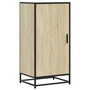 Voir la diapositive 2 : VIDAXL Etagere a chaussures chene sonoma 48x38x97,5 cm bois ingenierie