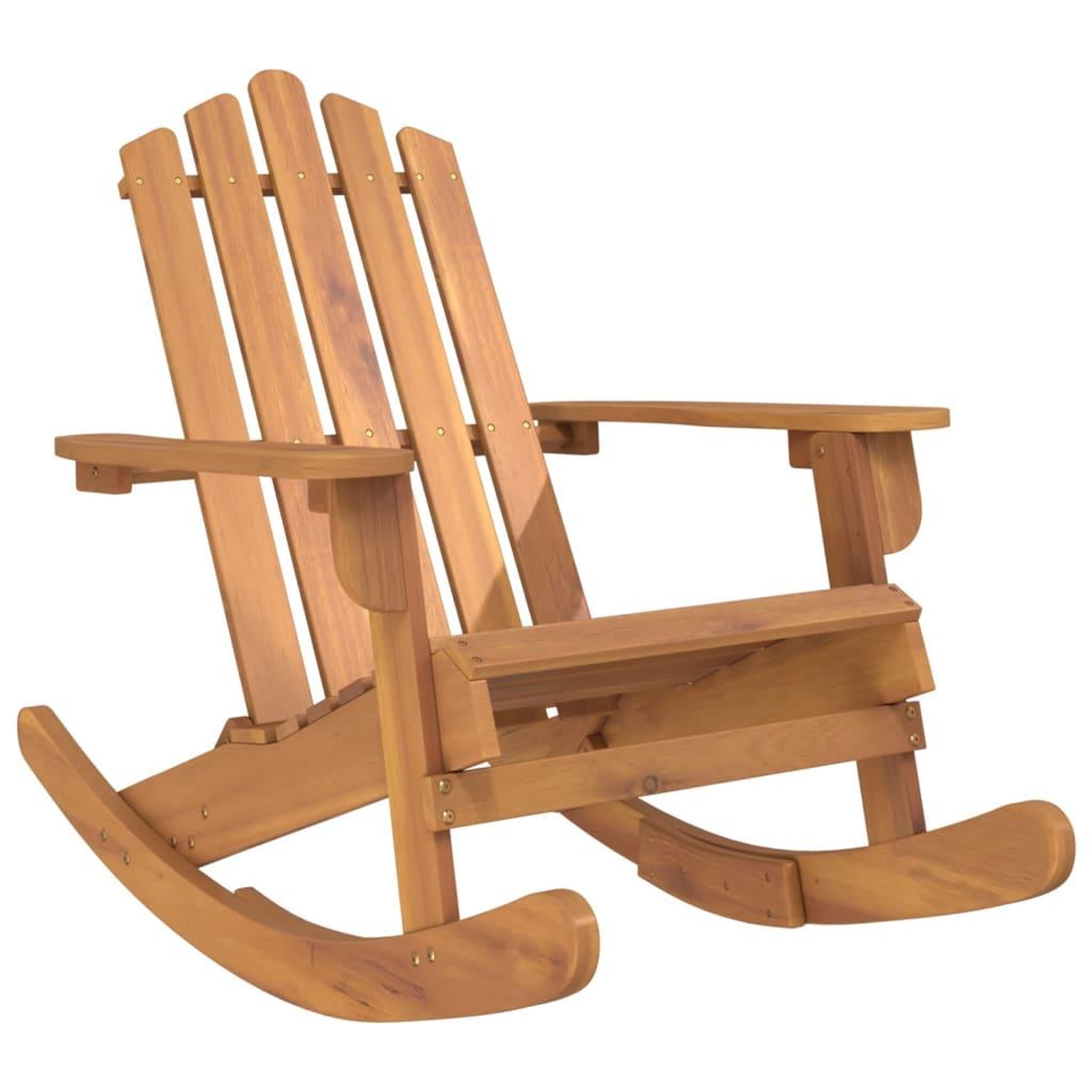 Voir la diapositive 4 : VIDAXL Ensemble de salon de jardin Adirondack 3 pcs bois acacia solide