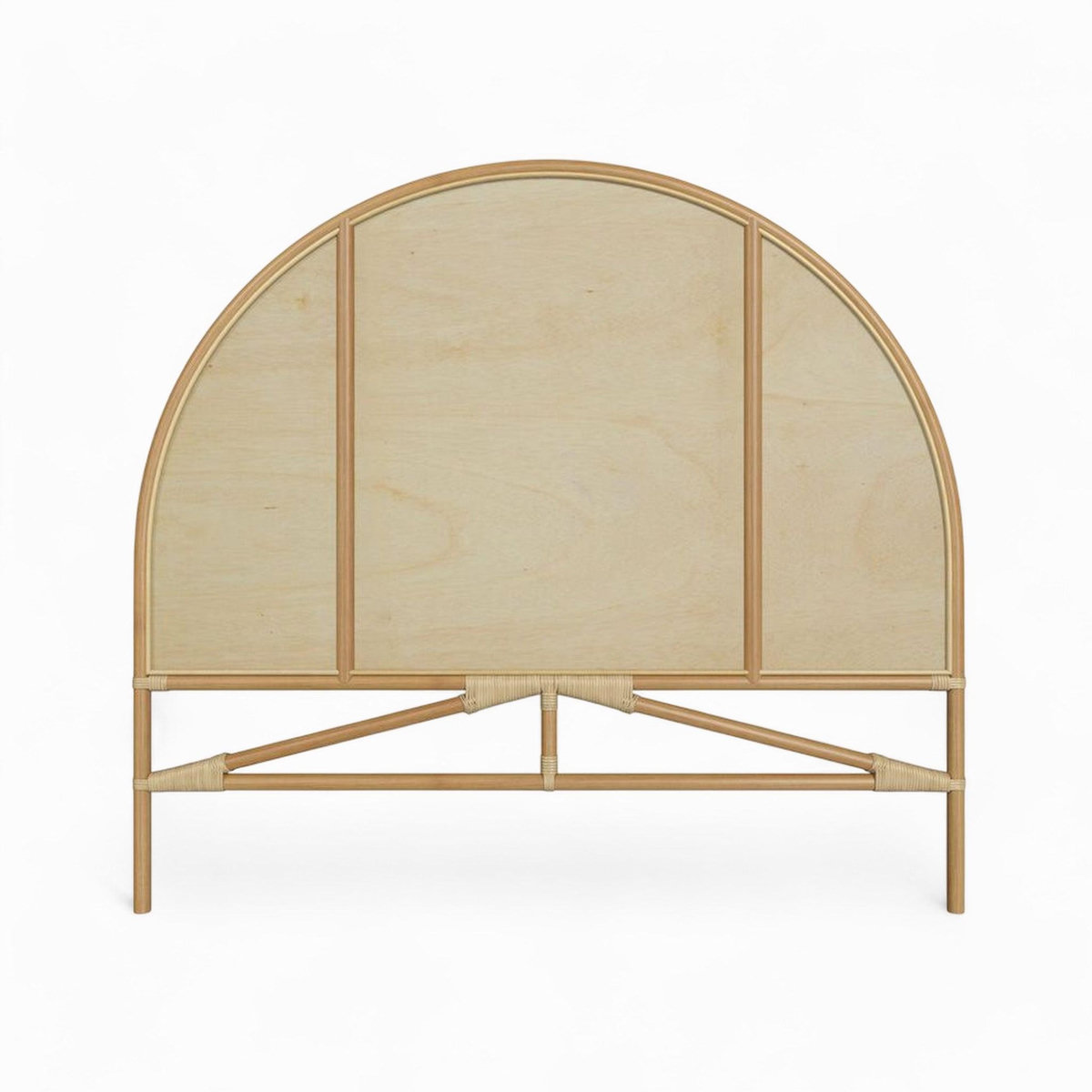 Rendez vous déco Tête de lit en rotin naturel 140 cm - Beigia