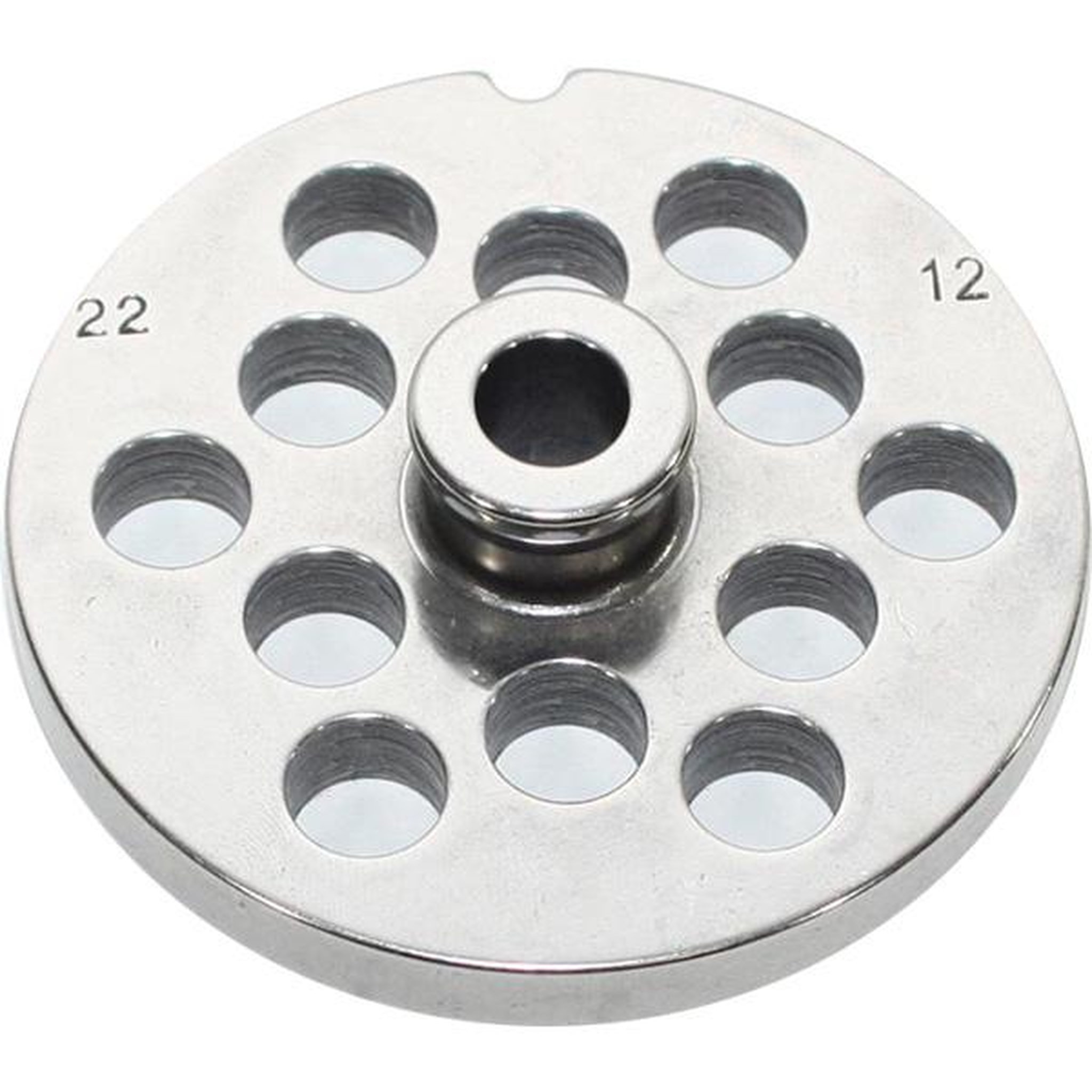 Reber Grille inox 12mm pour hachoir reber n°22 - 4714 A/12