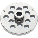 Reber Grille inox 12mm pour hachoir reber n°22 - 4714 a/12