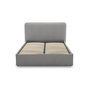 Voir la diapositive 4 : BEST MOBILIER Goyave - lit coffre - 140x190 - en tissu - sommier inclus