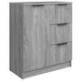 Voir la diapositive 2 : VIDAXL Buffet Sonoma gris 60x30x70 cm Bois d ingénierie