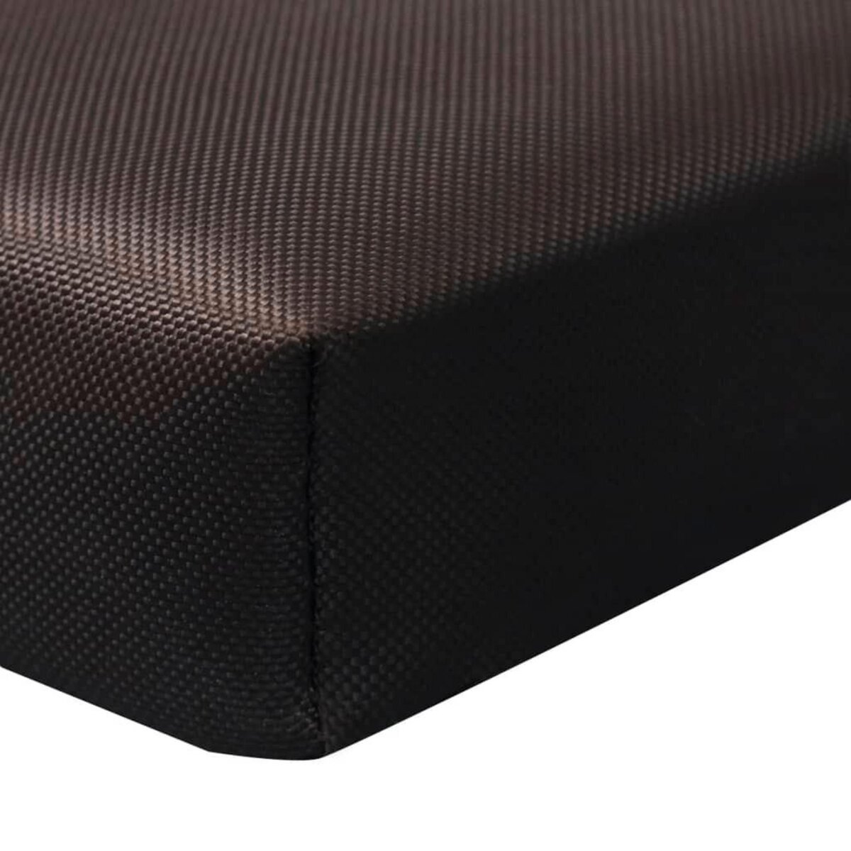 VIDAXL Tapis pour chien plat et carre marron M