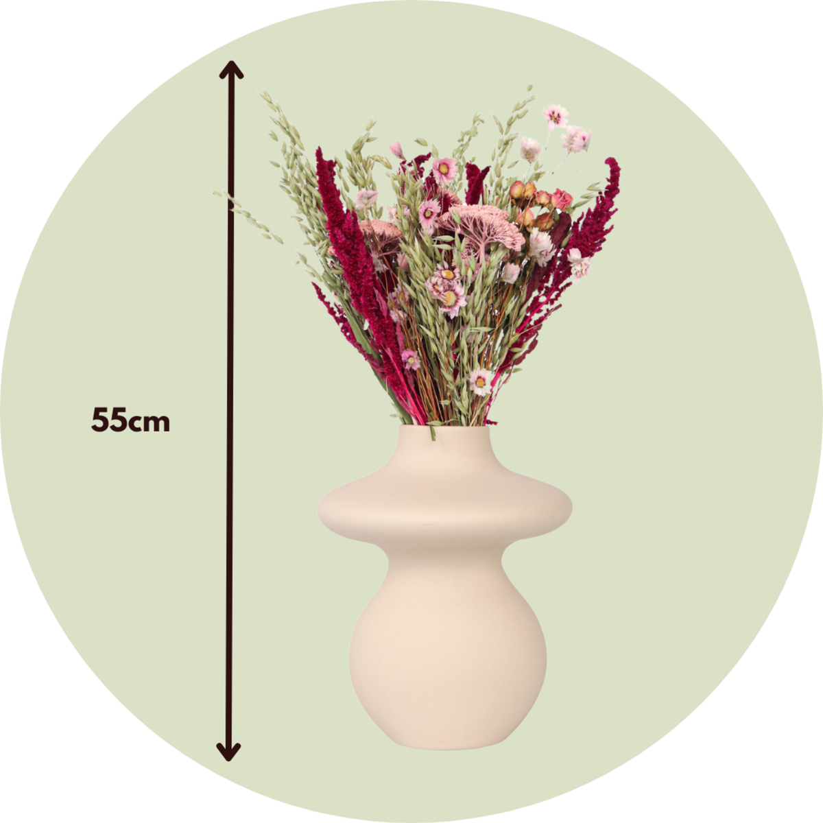 PLANT IN A BOX Fleurs séchées - Bouquet 'Trendy Lucky Love'