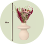 Voir la diapositive 2 : PLANT IN A BOX Fleurs séchées - Bouquet 'Trendy Lucky Love'