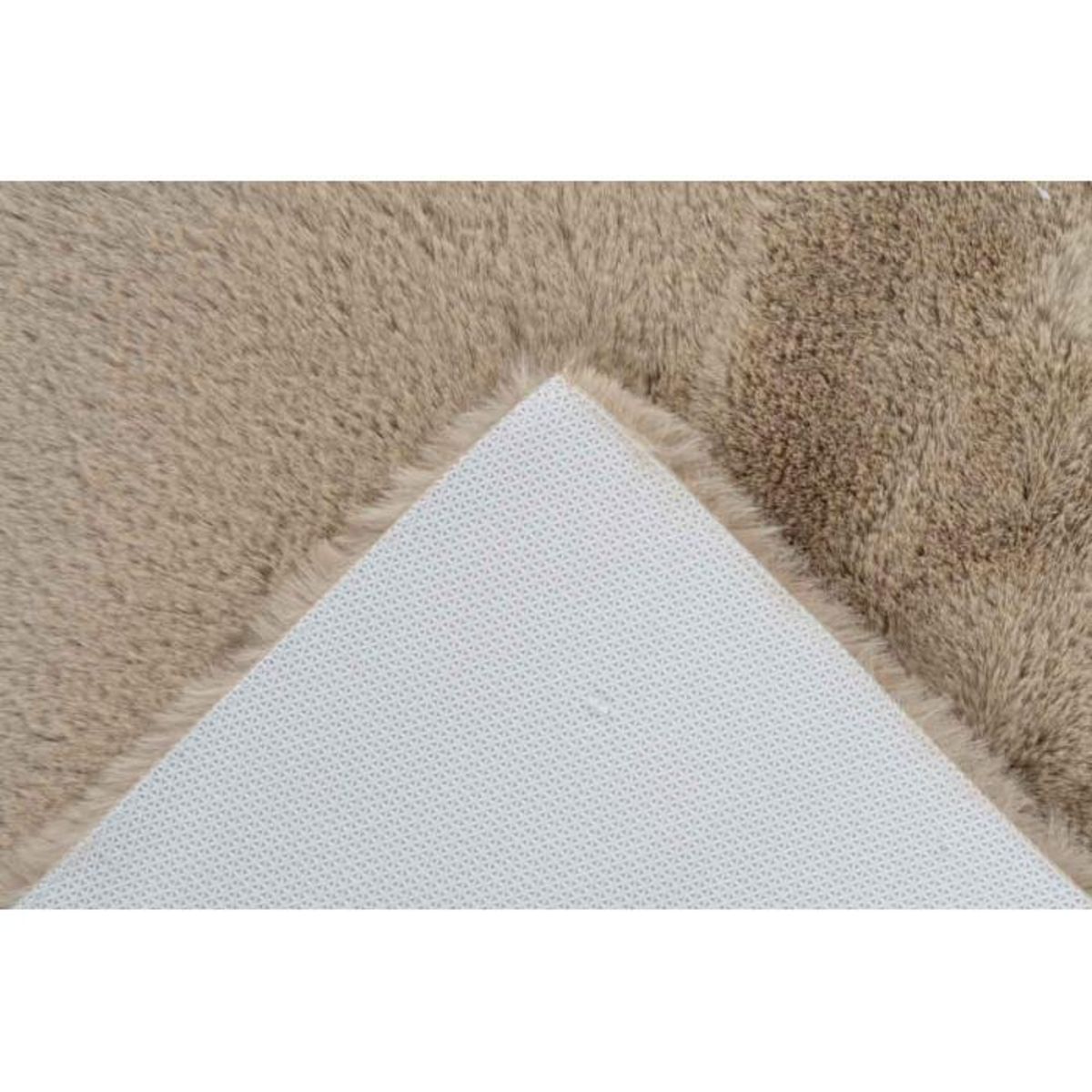 Paris Prix Tapis de Bain Fait à la Main  Rabbit  Beige