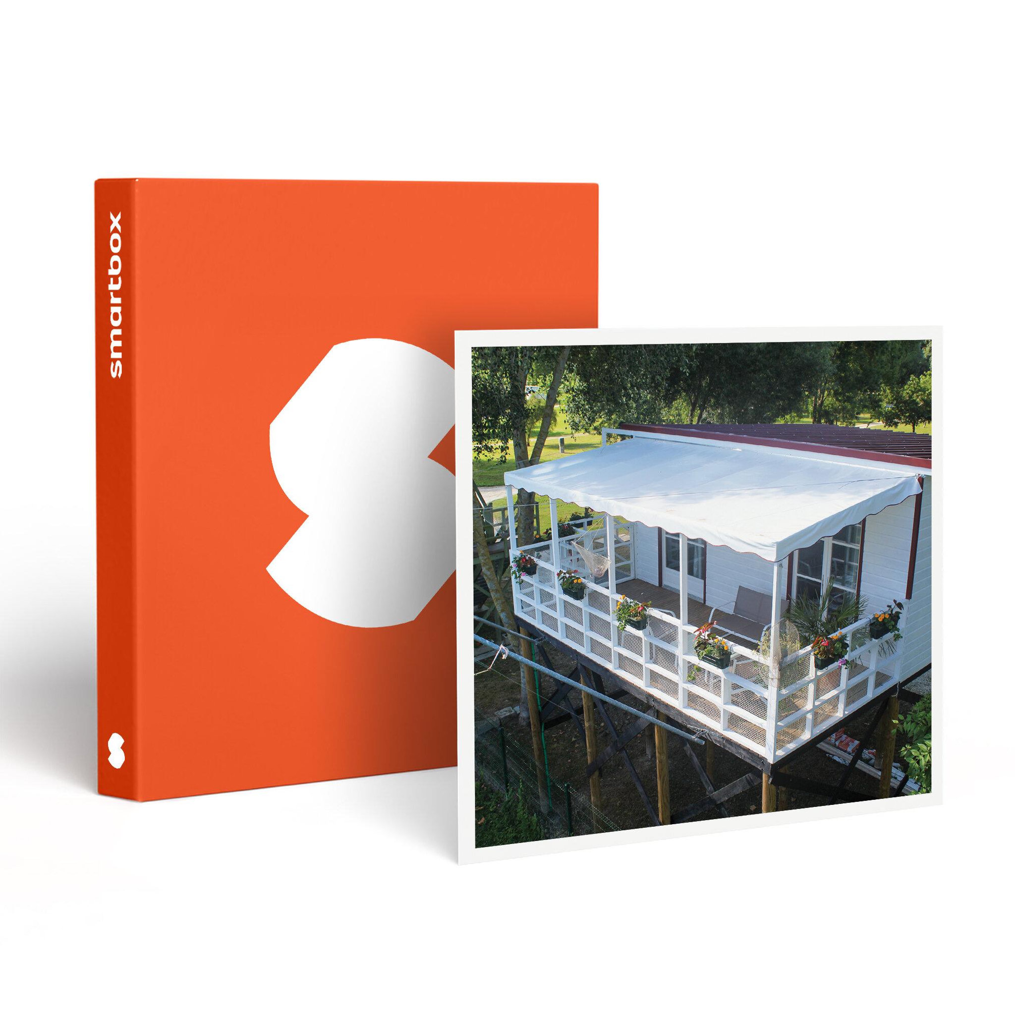 Smartbox Séjour au camping en famille : 3 jours insolites en carrelet près de cognac - coffret cadeau séjour