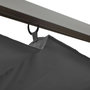 Voir la diapositive 5 : VIDAXL Pergola avec toit retractable anthracite 3x3 m acier 180 g/m^2