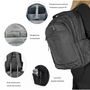 Voir la diapositive 4 : Delsey Sac à dos porte-ordinateur double compartiment Element Backpacks 16''