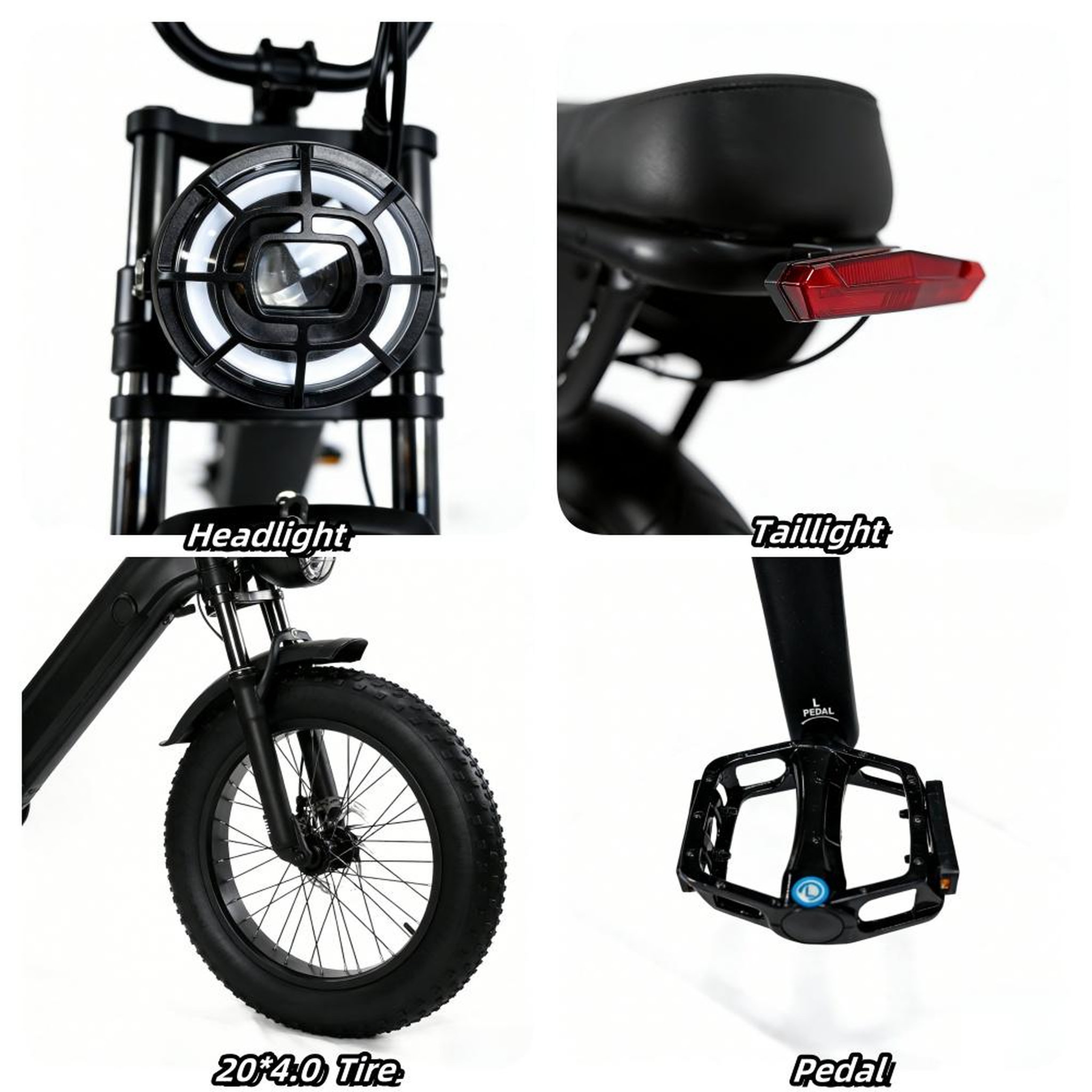 Voir la diapositive 6 : YANGOR Vélo électrique yangor y20 pro 20  à gros pneus