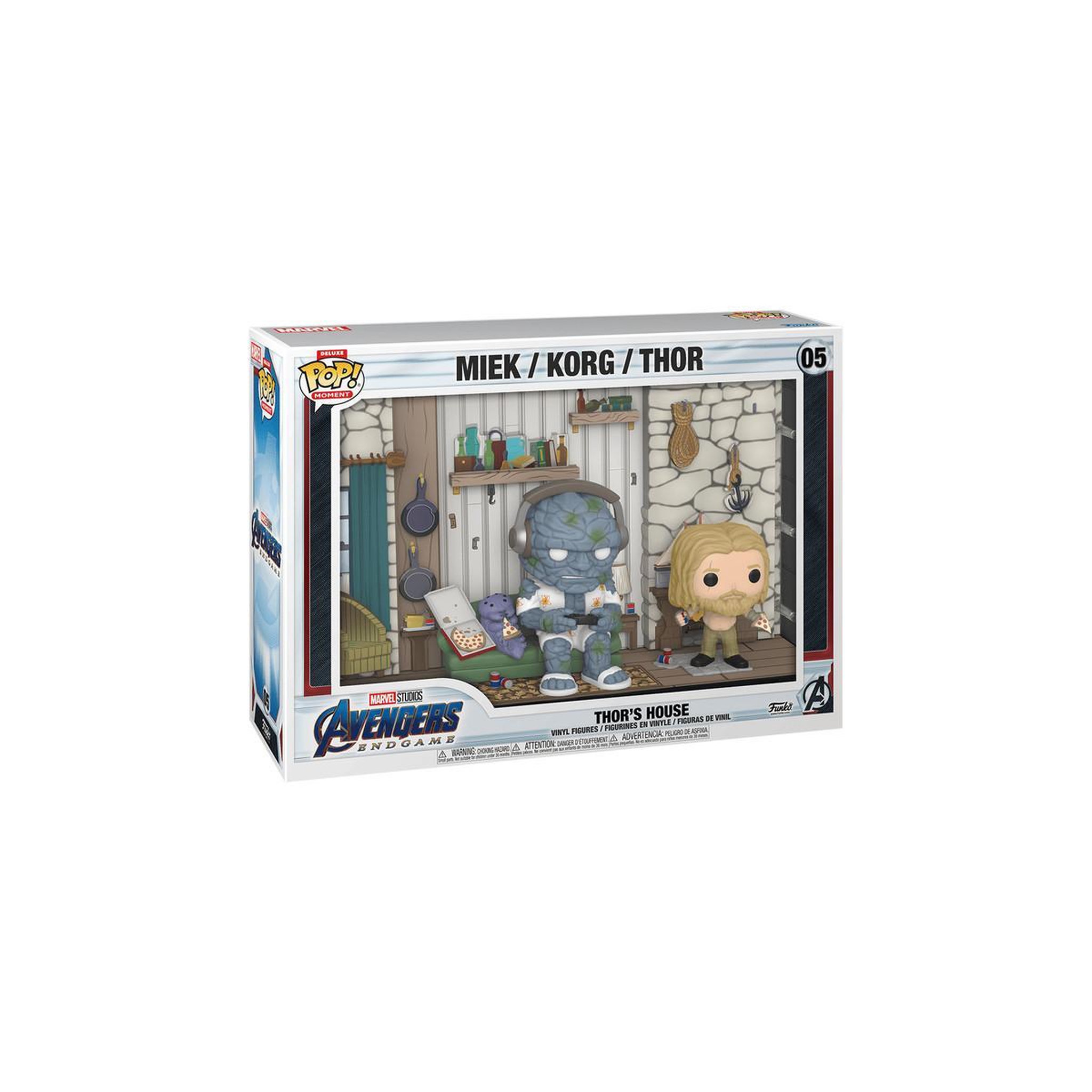Voir la diapositive 3 : Funko Figurine Funko Pop Moments Deluxe Marvel Avengers Thor's House