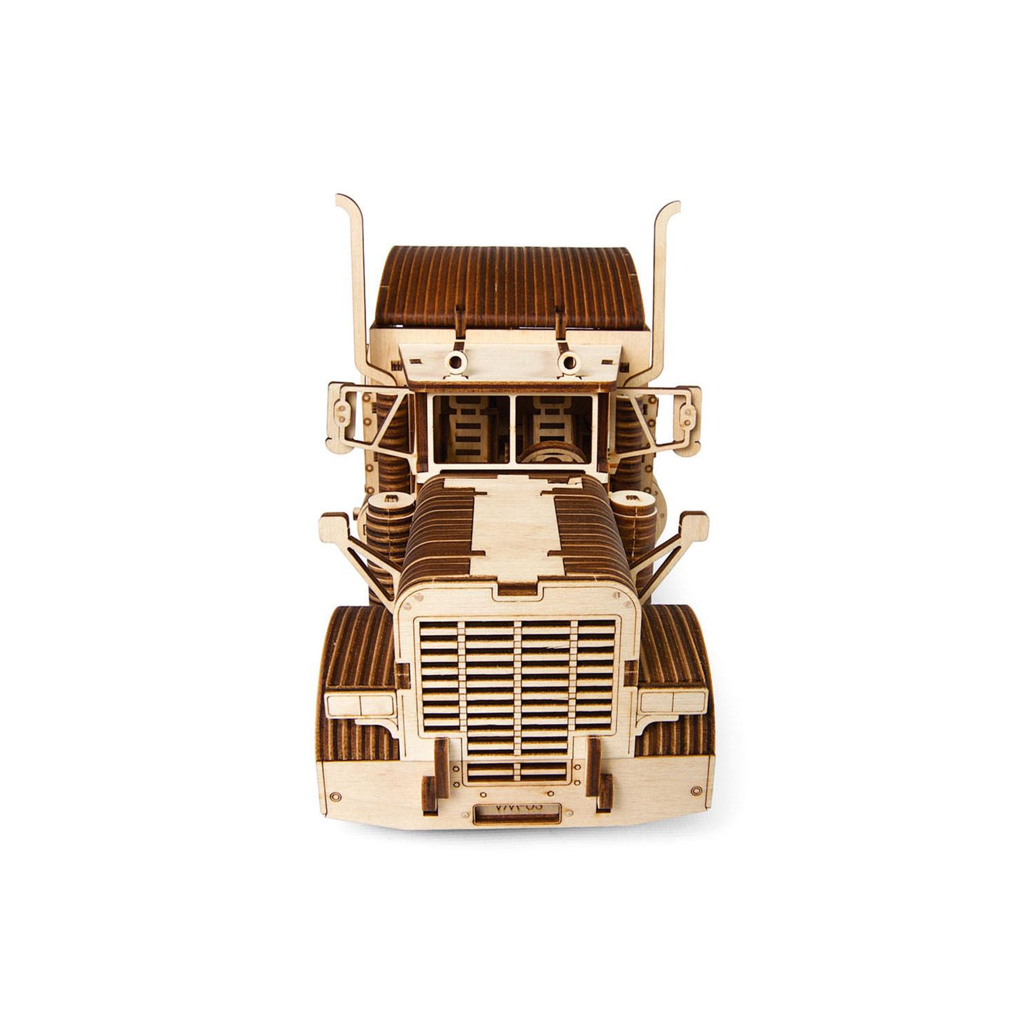 Voir la diapositive 4 : Graine créative Maquette En Bois 3D - Camion Poids-Lourd 38 Cm