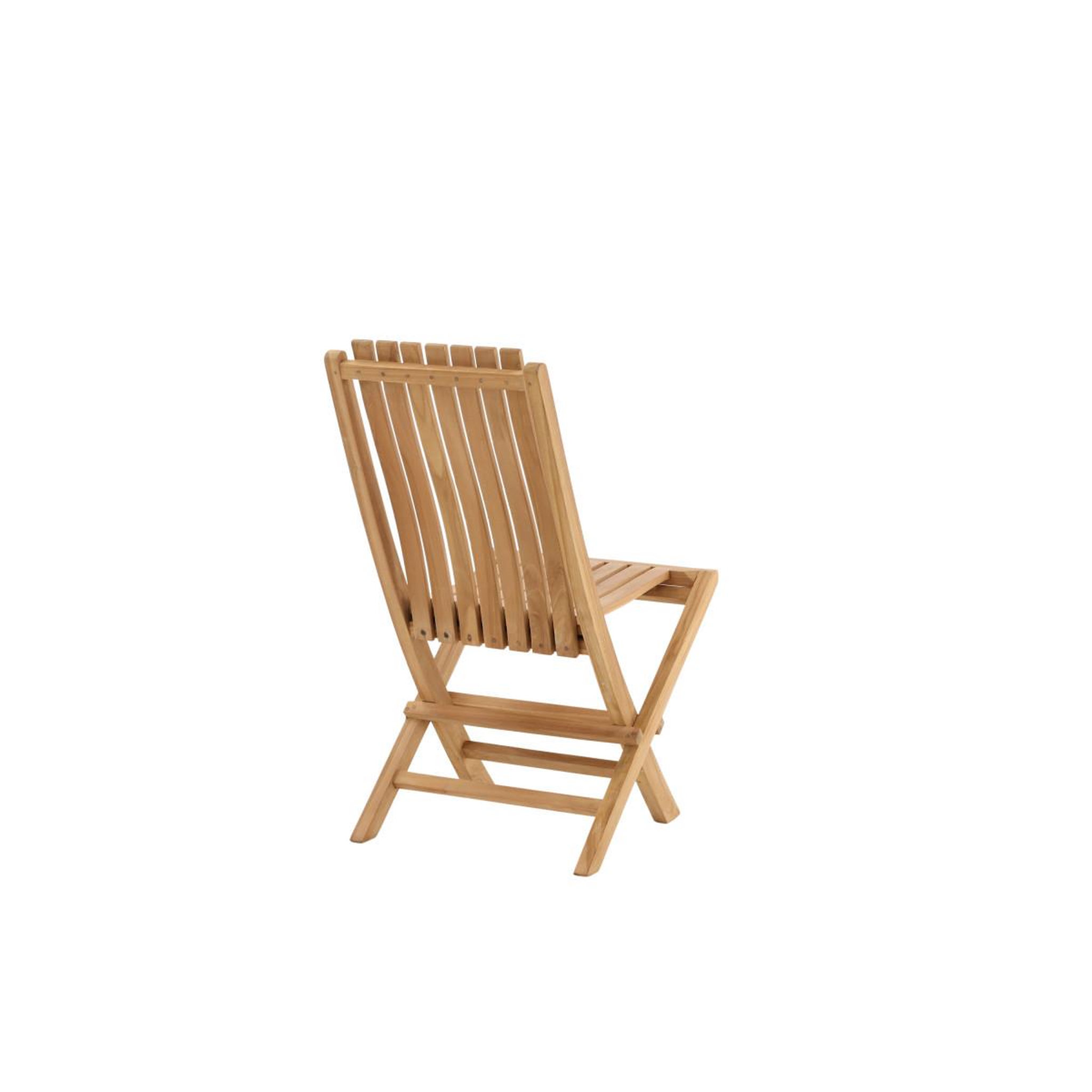 Voir la diapositive 6 : Paris Prix Chaise de jardin  ghana  93cm naturel